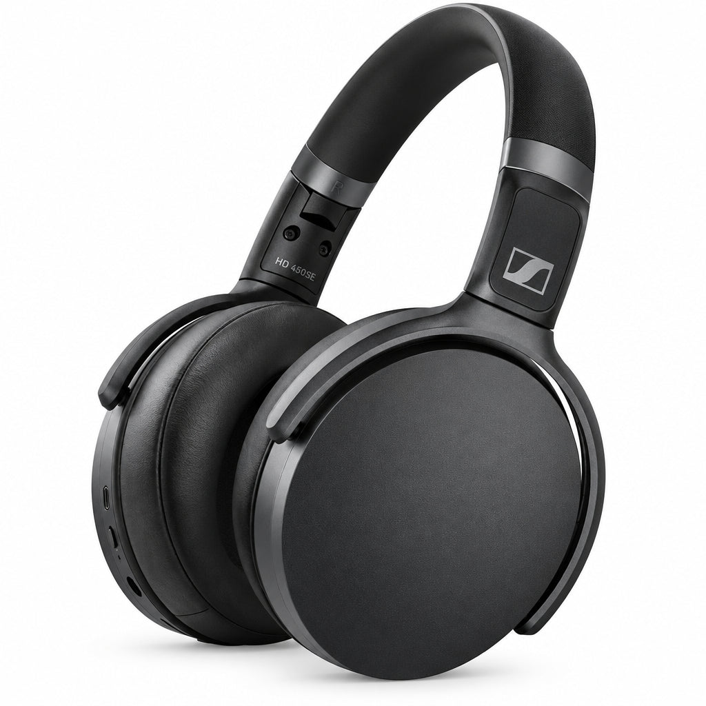 Sennheiser HD 450SE Black Bluetooth 5.0 Wireless Headphones with Alexa